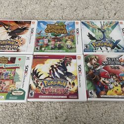 3DS GAMES POKÉMON MARIO 