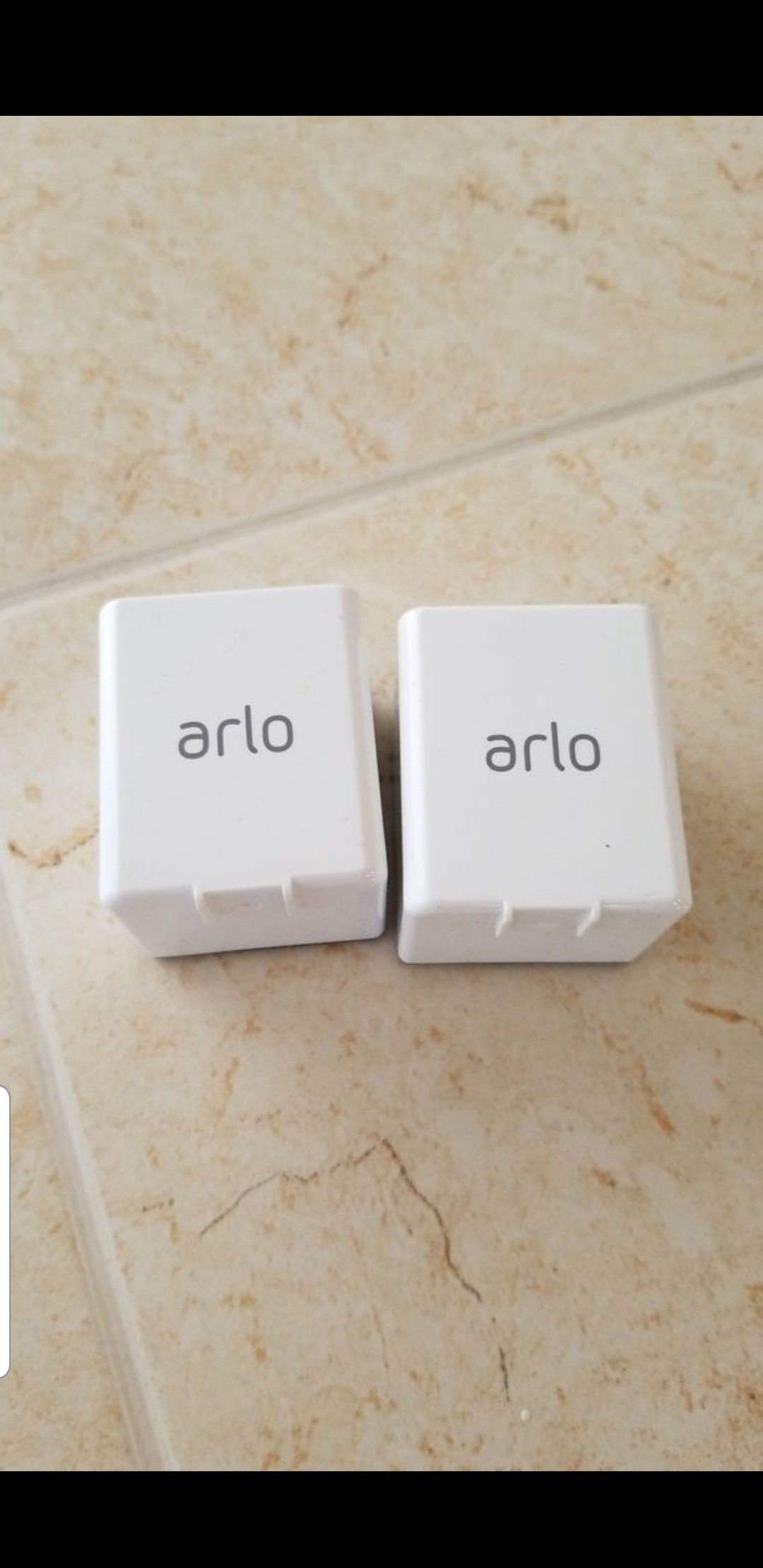 4 x arlo and arlo 2 security camera battery used-excellent