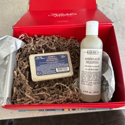 Kiehl’s shampoo and soap