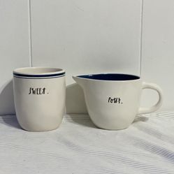 Rae Dunn Artisan Collection By Magenta Sweet & Pour Cups