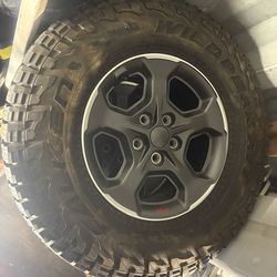 Faulkin wildpeak  All Terrain tires w/rims