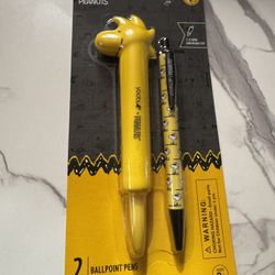 Yoobi X Peanuts 2 Pack Pens 