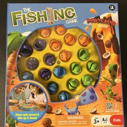 Ambassador Games: Fishing Game – Dinosaur Edition – Animated Catching Game New