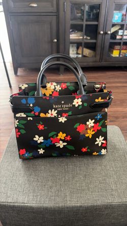 Kate Spade New York Floral Satchel Handbag