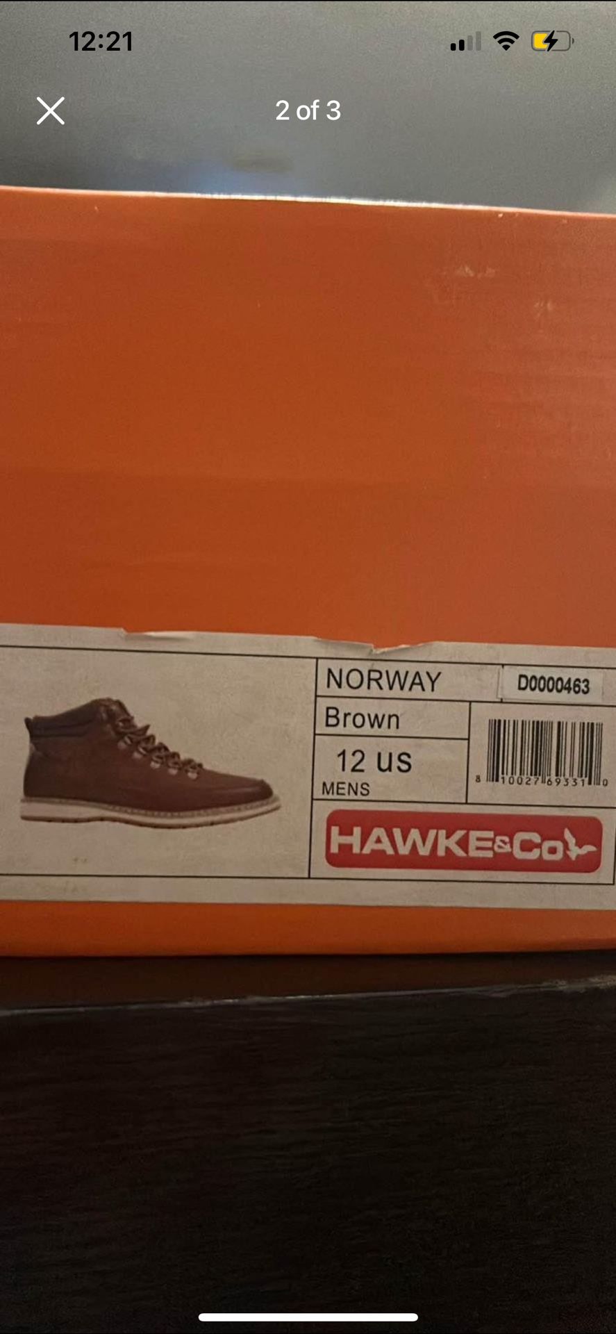 Hawke & Co Brown Boots Men 