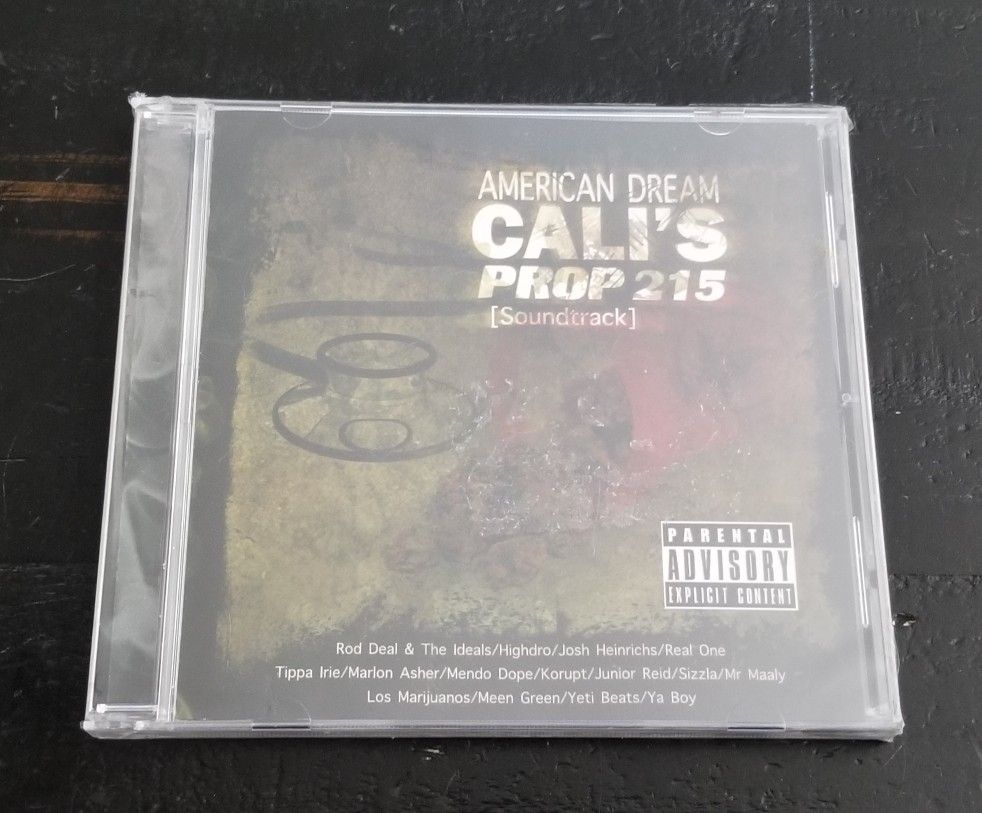 Cali's Prop 215 Soundtrack Cd