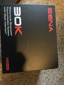 Sena SP113 30K HD Motorcycle Bluetooth Communication System With Mesh USED