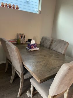 Free table and chairs