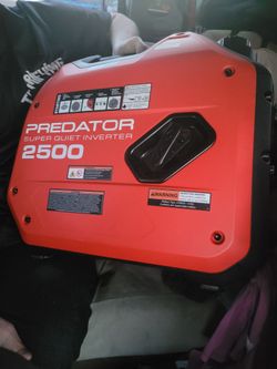 Brand new predator 2500 super quiet