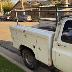 Short bed Utility Bed And Rack