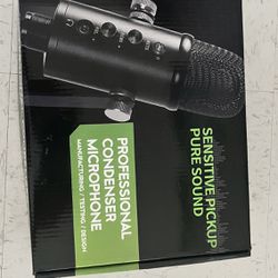 Sensitive Pickup Pure Sound Mic USB Professional Recording Condenser Microphone