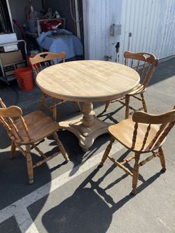 Iron And Wood Bar Set 