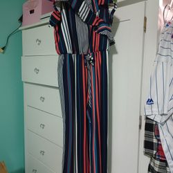 Girls Romper Size M (7/8)