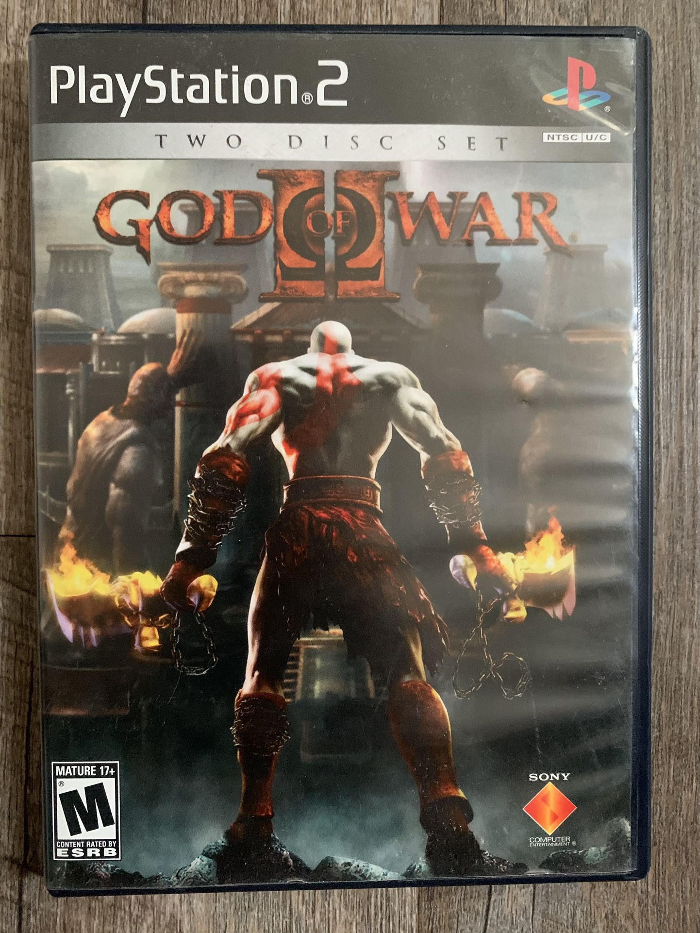 God Of War 2 PS2 (Good Condition) DISC 1 ONLY