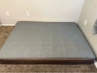 Full Size Mainstays Mattress + Metal Box Spring ( or separate)