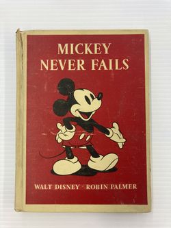 1939 Mickey Never Fails Walt Disney By Robin Palmer