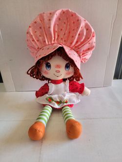 Strawberry shortcake plush read Ad For Pricing