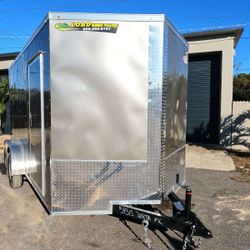 Quality Cargo 7 x 14 Enclosed 7k Cargo Trailer