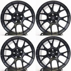 18" MFlow MFR1 Wheels Rims Set of 4 18X9.5 5x114.3