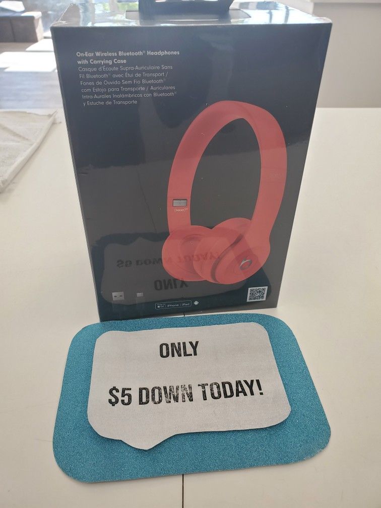 💥 Premium Sound, Lower Price – Beats Solo3 Wireless Headphones (Brand New) Starting at $149 with $1 Down Option