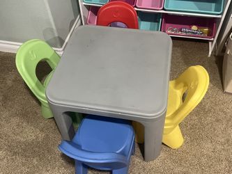 Simplay3 Table With 4 Chairs