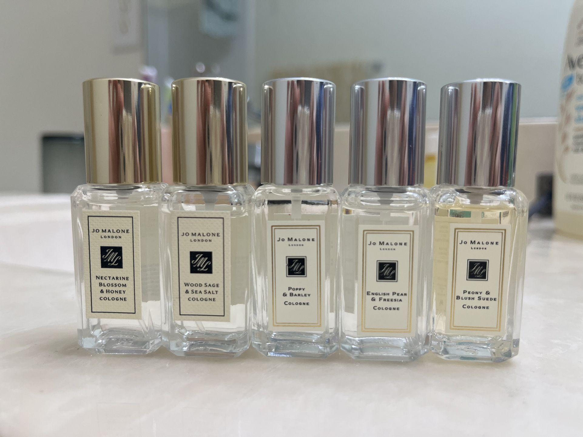 Jo Malone Perfume 6 Samples
