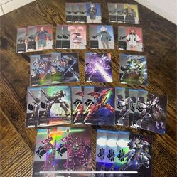 Gundam Card Collection the Witch from Mercury holo RARE Lot NEW