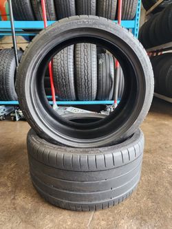 🔥 (2) 285 30 20 Michelin Pilot Super Sport Runflat Tires