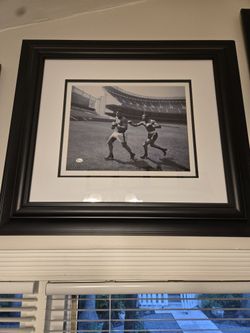 Signed Ken Norton Muhammad Ali