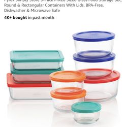 Pyrex 18 Piece