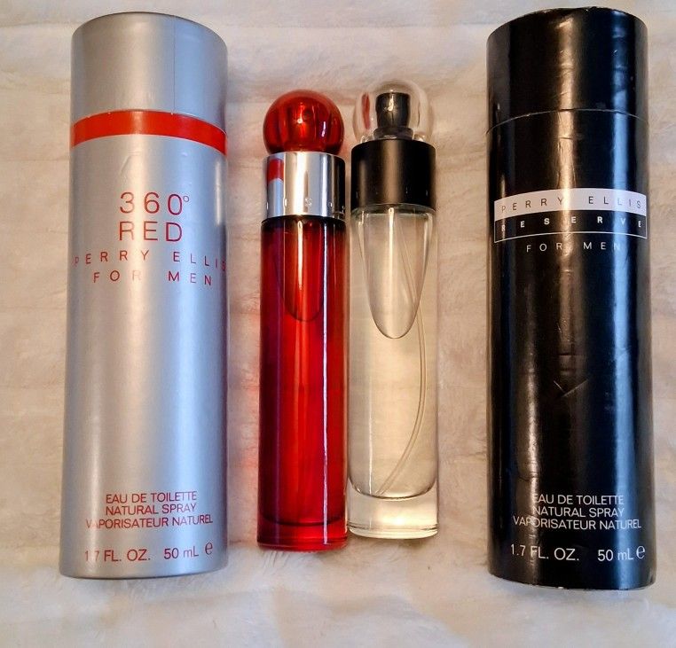 Perry Ellis 360 Red And Reserve Colognes