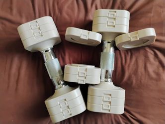Adjustable Weights/Dumbbells