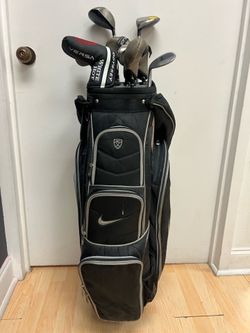 Nike Golf Set Slingshot Graphite LH with SasQuatch Drivers and Odyssey Versa Putter