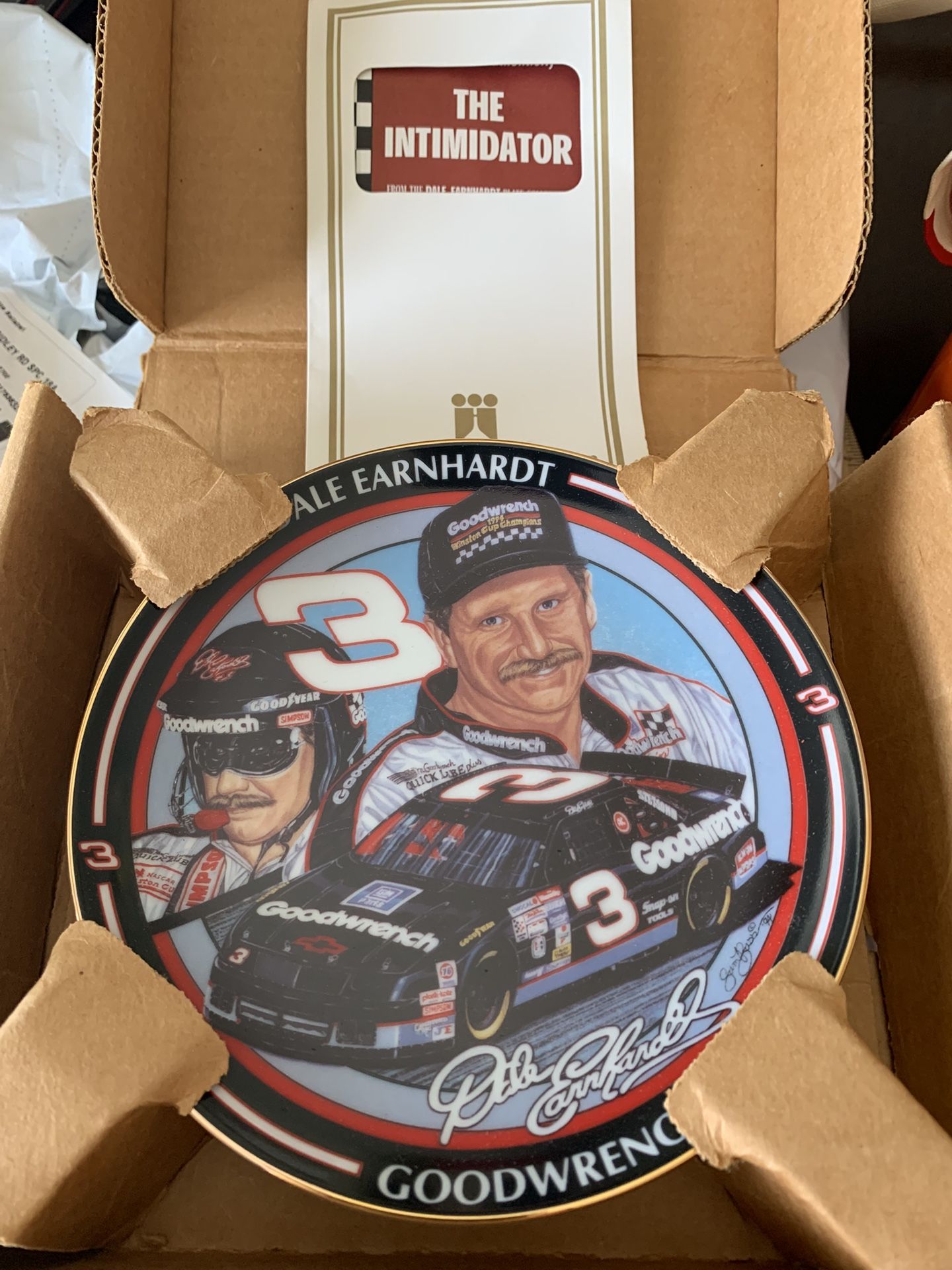 NASCAR Dale Earnhardt Collector Plate