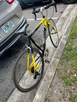 GMC Denali Road Bike Yellow and Black