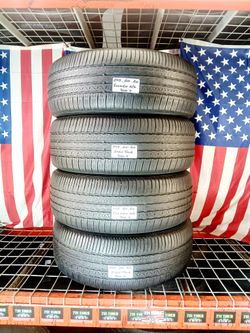 🇺🇸 4 GREAT USED TIRES P245/50R20 FALKEN ZIEX GRAND TOURING ALL SEASON 245 50 20