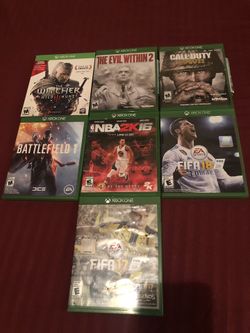 Xbox one games!!