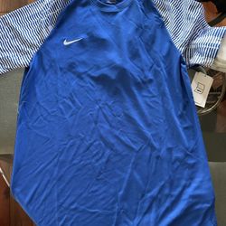 Blue Nike Academy Jersey Men Large