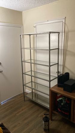 Glass Shelf Rack