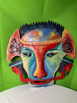 La Jeunes Painted Metal Sculpture