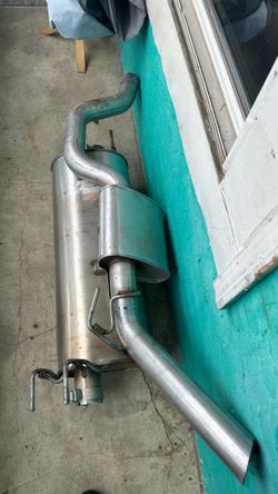 Dodge Ram muffler and exhaust system