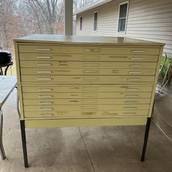 Metal Blueprint Cabinet -Hamilton Industries