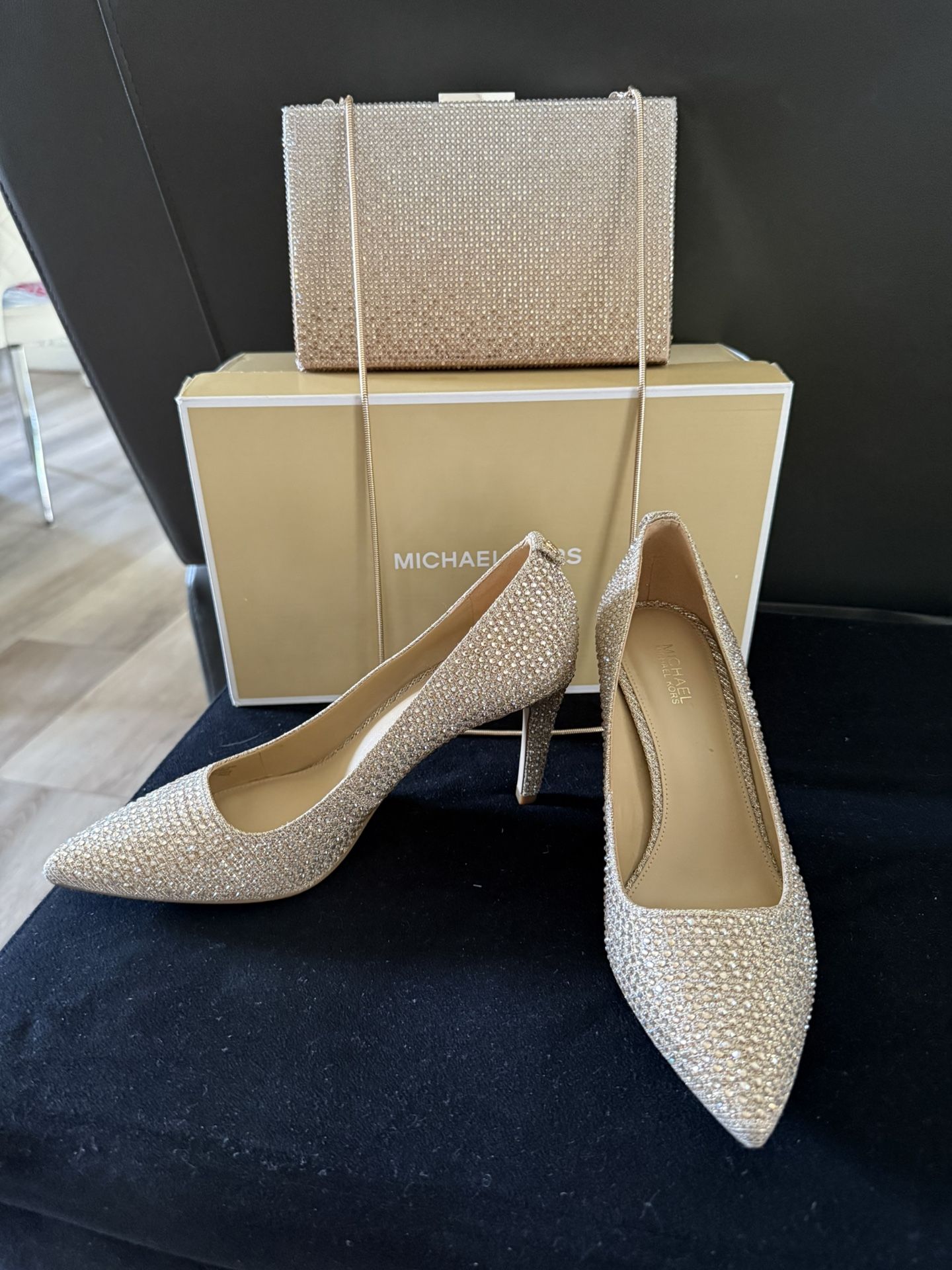MK Heels & Zara Bag