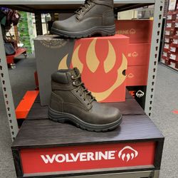 WOLVERINE MEN'S CARLSBAD WATERPROOF 6" WORK BOOT