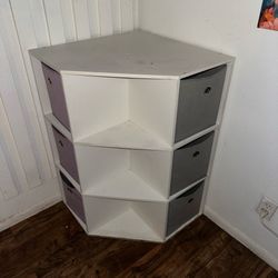 Cube corner organizer/storage