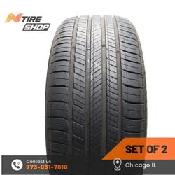 Set of 2 Used  7.5/32    255/45R20  105V  Michelin  Primacy Tour A/S GOE Acoustic