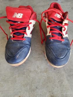 Girls New Balance Softball Cleats 7.5