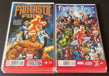 Fantastic Four vol 4 2013 (16 Issues) Complete Matt Fraction Run