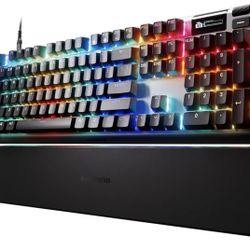 SteelSeries Apex Pro Gen 3 OmniPoint 3.0 HyperMagnetic Switches — Adjustable Actuation — Rapid Trigger — Game-Ready Presets — Protection Mode — Rapid 