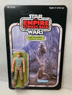 Star Wars Kenner Dagobah Luke (Stan Solo) Carded Action Figure